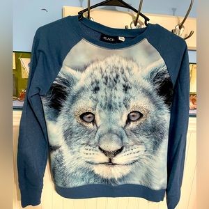 Girls 14 Tiger Sweater